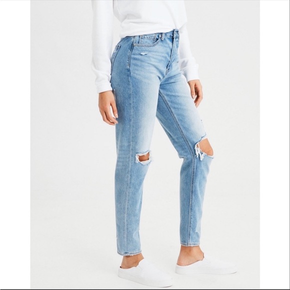 AE Ripped Mom Jeans - Picture 3 of 5